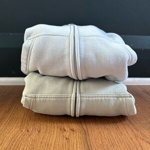 TNA CozyAF Light Blue Fleece Hoodie